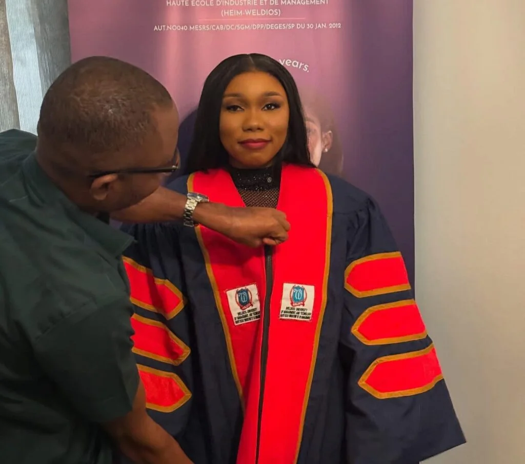 sainabou mbye standing