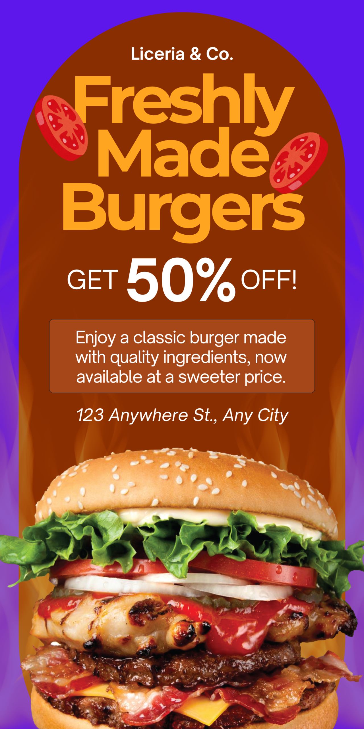 burger ad